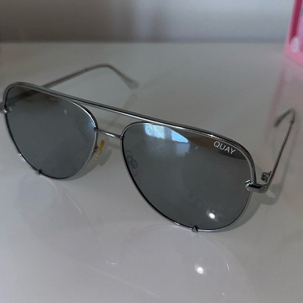 Quay x Desi Perkins Mirrored Sunglasses